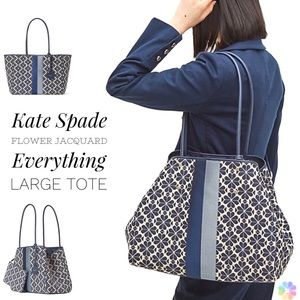 Kate Spade Jacquard Stripe Everything Large Tote